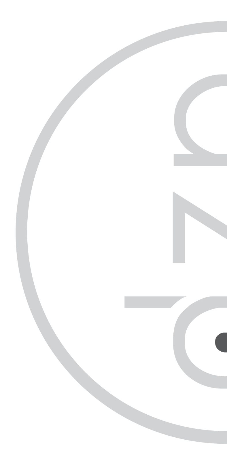 Dotdzn secondary logo in vertical layout, used in footer